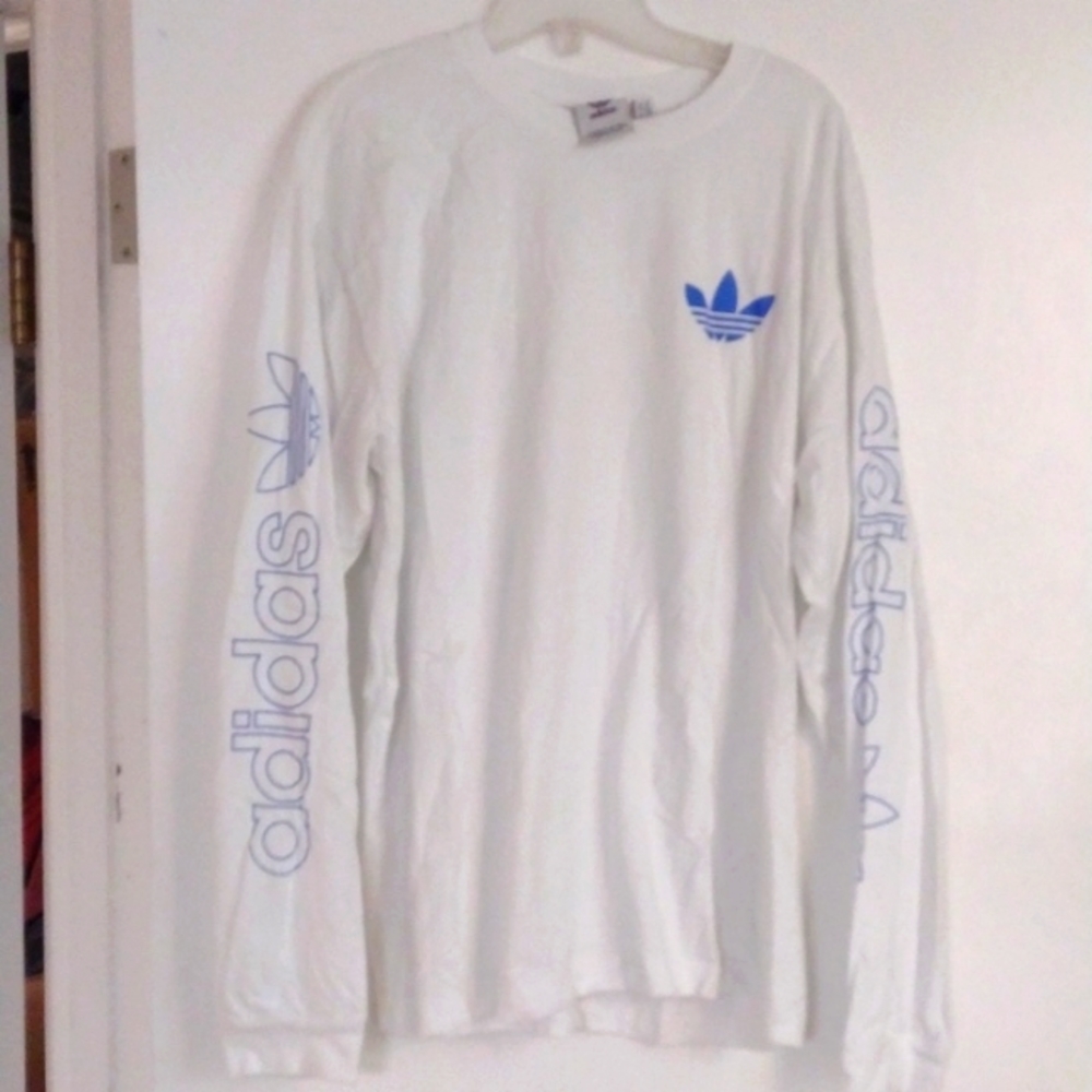 Adidas Originals Basketball Men's Long Sleeve Tee XL
